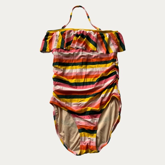 Lime Ricki One Piece Bathing Suit - Picture 5 of 8